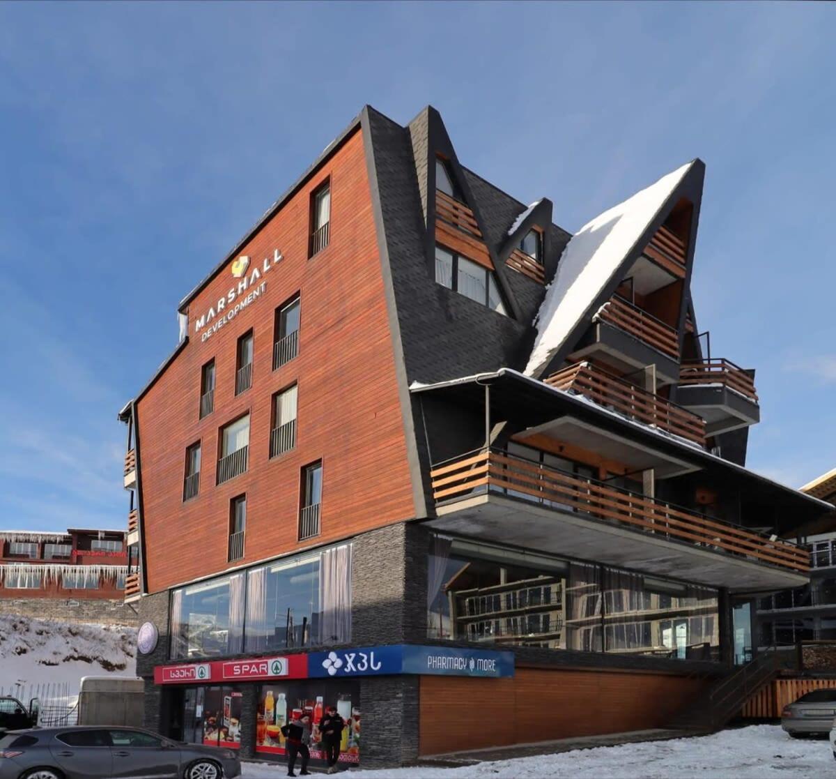 2 Room Apartment In Marshall Gudauri Project Eksteriør bilde